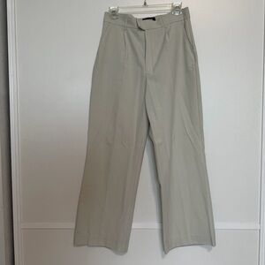 Pull&Bear Cream Trousers